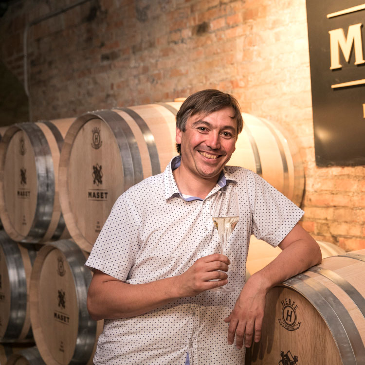 Marc Massana, general manager and tenth generation of the Massana family leading the winery